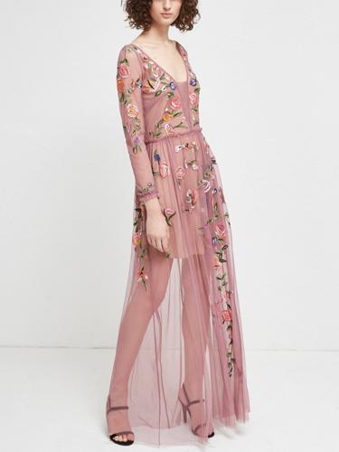 新品　LENO FRENCH SLEEVE OPEN-FRONT DRESS OPEN FRONT DRESS – LES FLEURS STUDIO