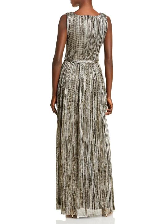 Armoire | Rent this Eliza J Metallic Sleeveless Evening Dress