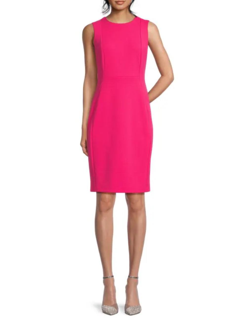 Armoire | Rent this Calvin Klein Sleeveless Crepe Midi Sheath Dress Armoire | Rent this Calvin Klein Sleeveless Crepe Midi Sheath Dress