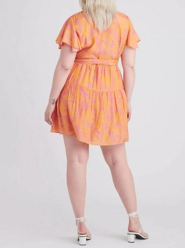 tanya taylor orange dress Tanya Taylor Alora Midi Dress