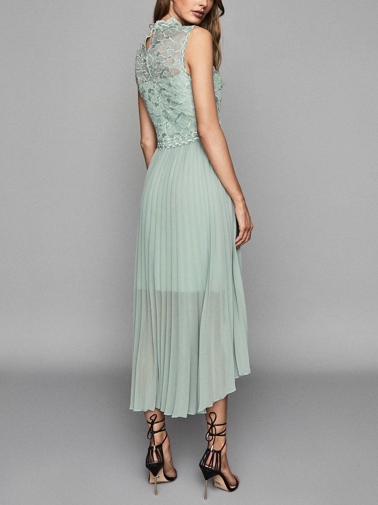 reiss mint green dress Armoire