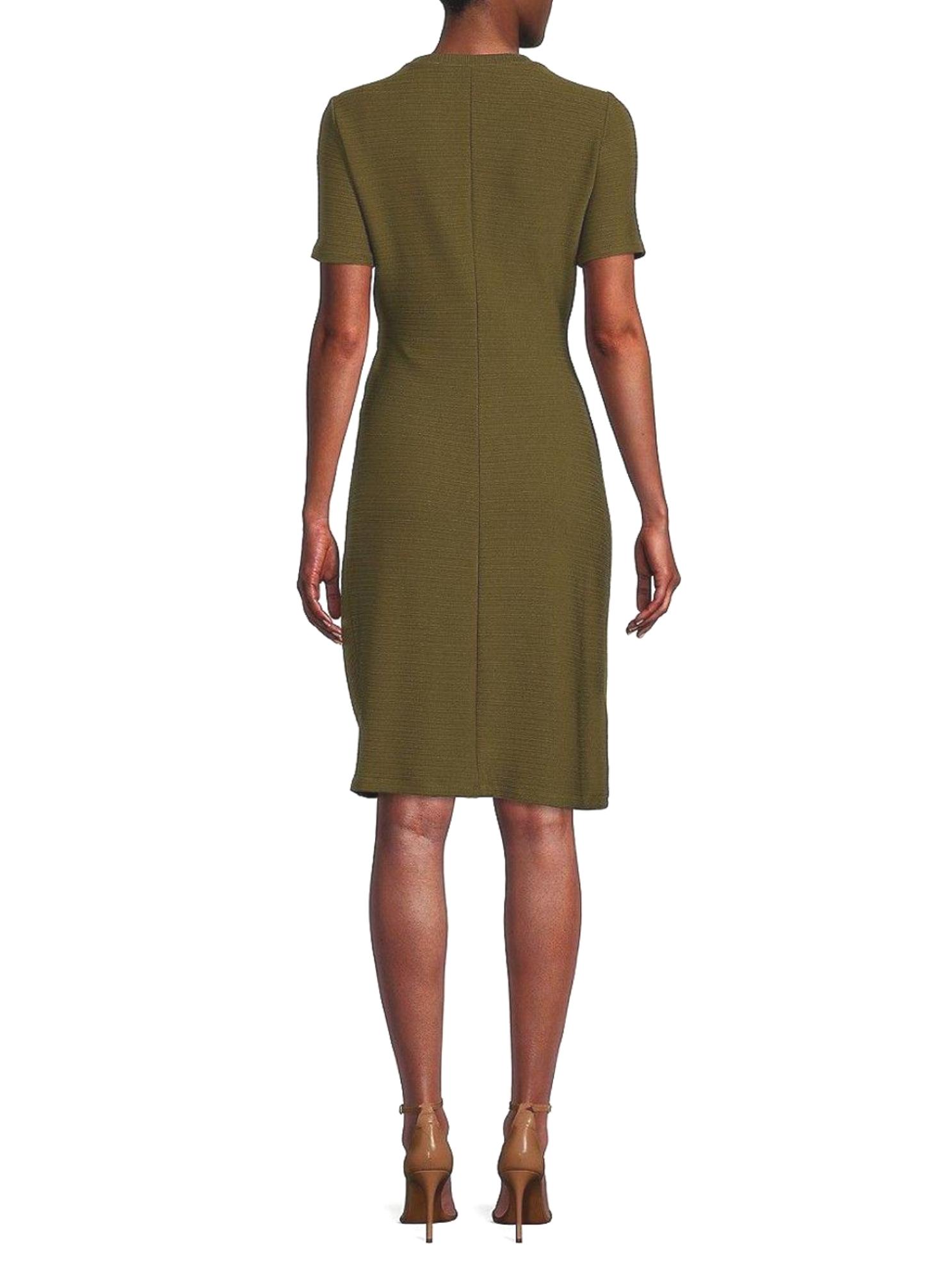 tommy hilfiger olive green dress Tommy Hilfiger Size 16 Navy/Green/White Stripe Pre-Owned Ladies Dress –  Margaret's Fine Consignment main image 1