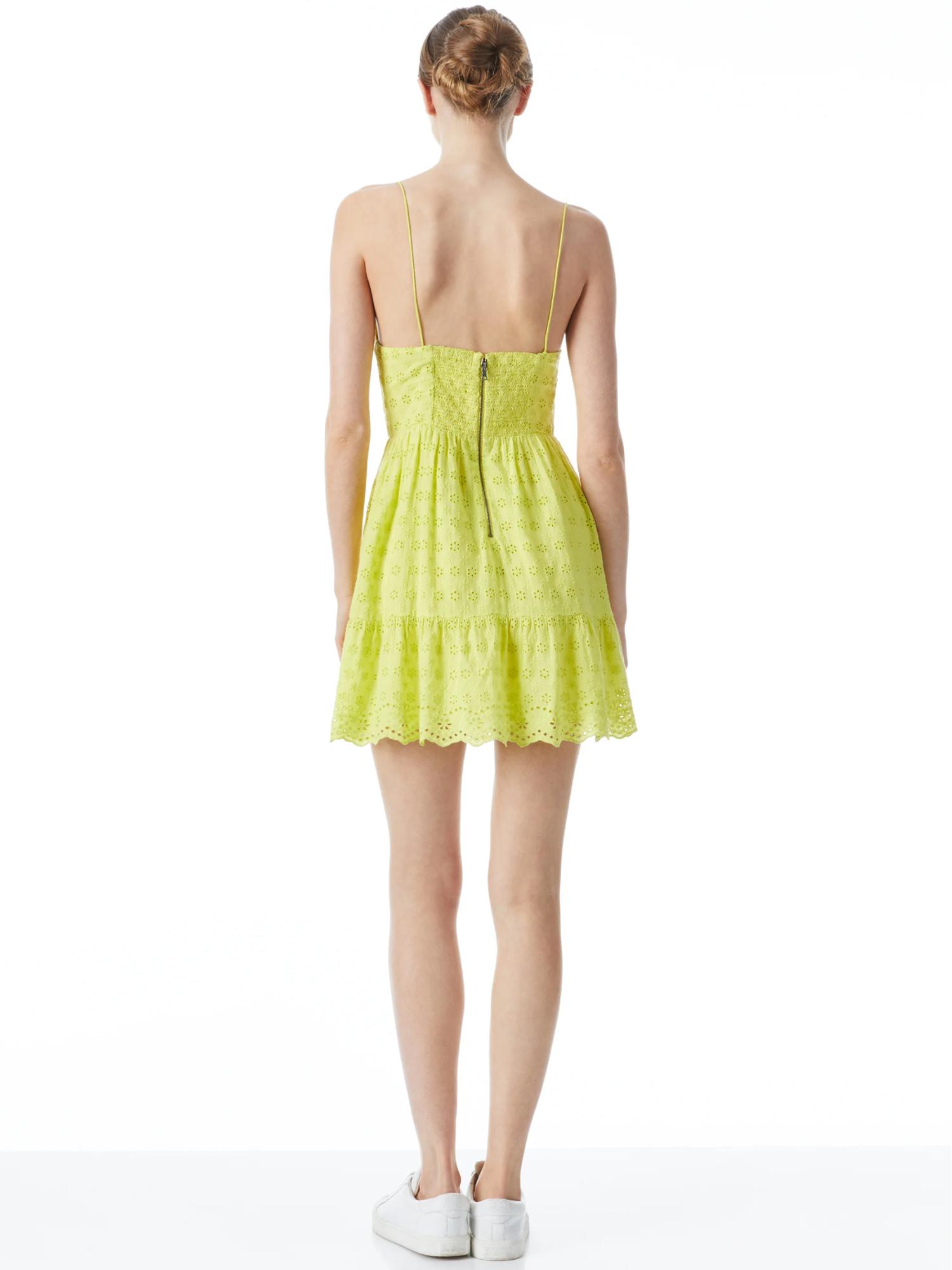 Armoire | Rent this Alice + Olivia Fae Spaghetti Strap Mini Dress Armoire | Rent this Alice + Olivia Fae Spaghetti Strap Mini Dress