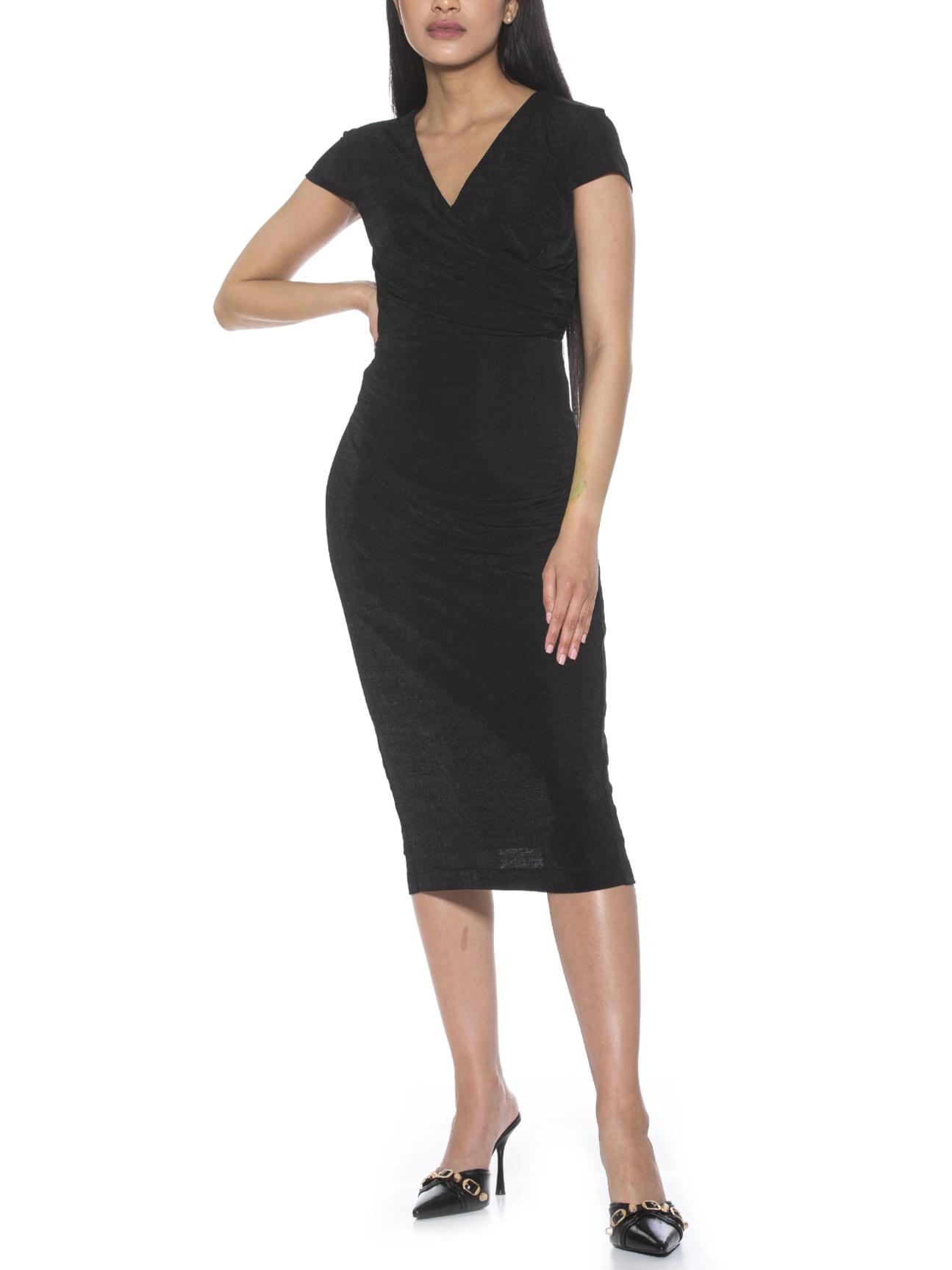 Armoire | Rent this Alexia Admor Orine V-Neck Midi Sheath Dress Armoire | Rent this Alexia Admor Orine V-Neck Midi Sheath Dress