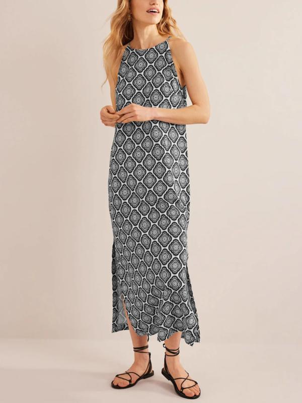 Armoire | Rent this Boden Racer Neck Jersey Cotton Midi Dress