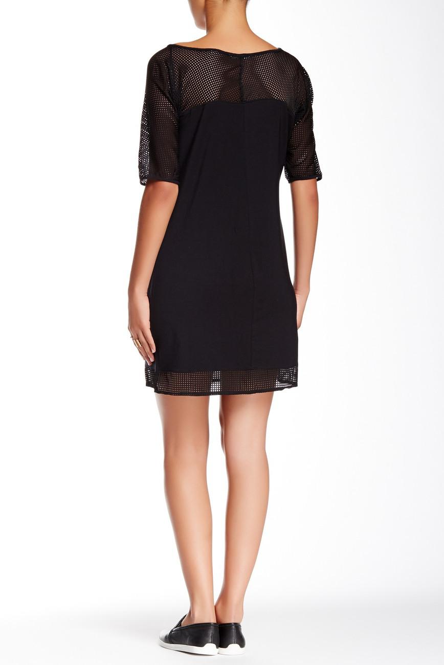 self portrait grid lace midi dress Black Guipure Lace Midi Dress  self-portrait-US