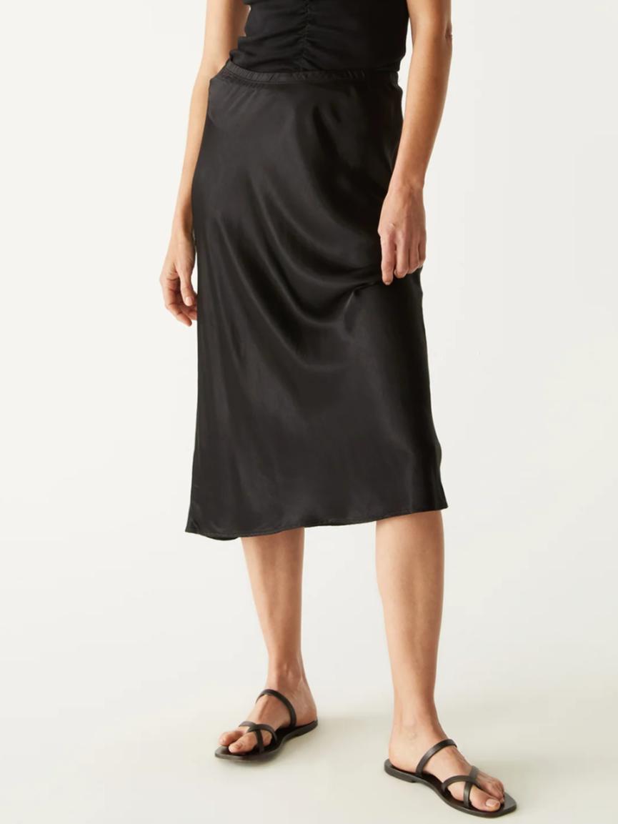 Armoire | Rent this Michael Stars Leila Bias Cut Satin Midi Skirt