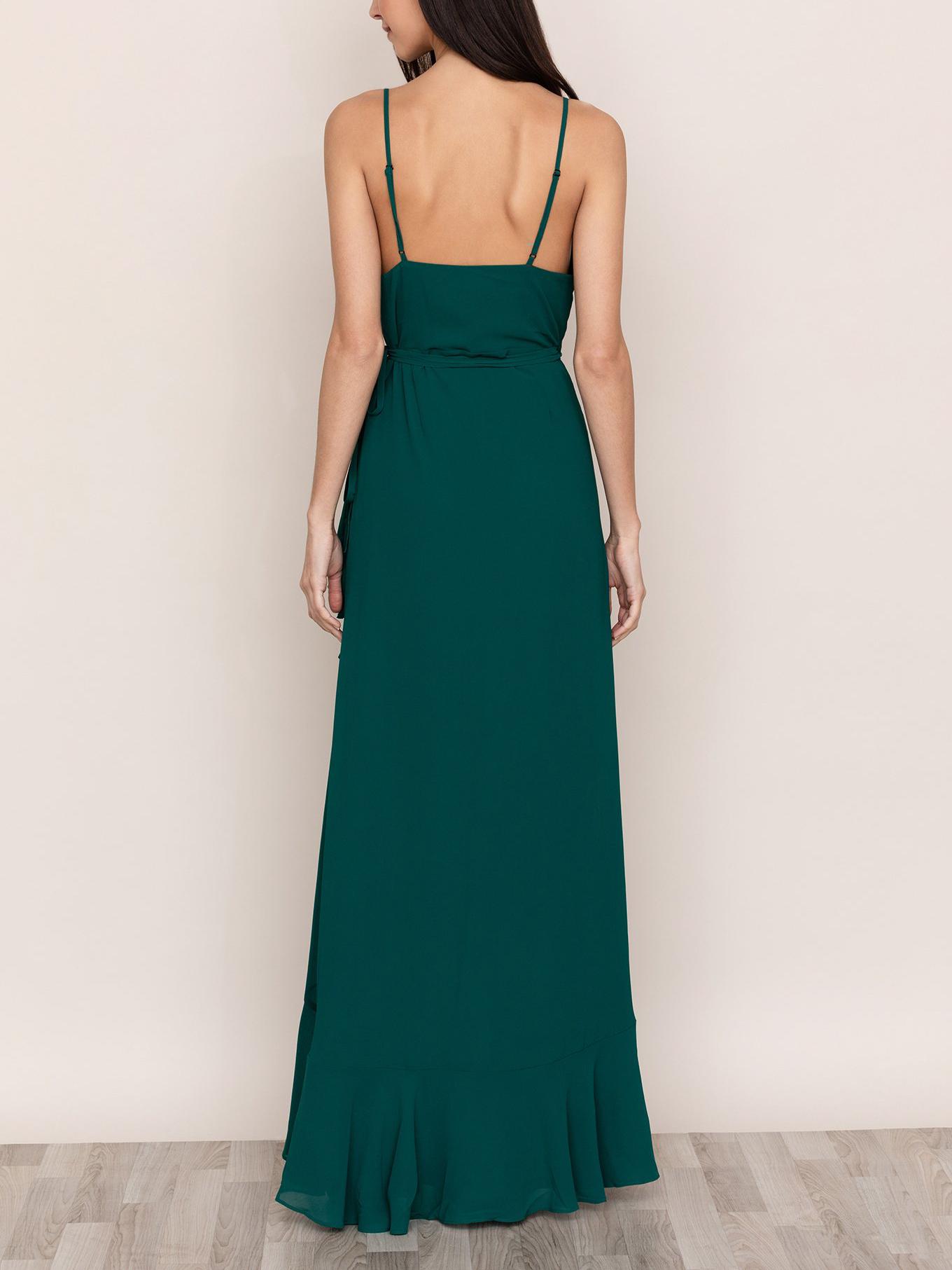 green emerald velvet dress Yumi Kim | Rocky Linen Dress | Xs