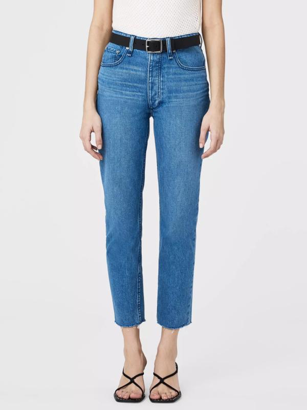 Rent this Rag & Bone Nina High-Rise Ankle Cigarette Jean