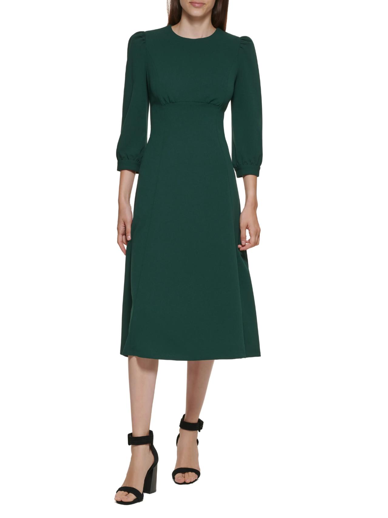 sachin and babi light blue dress Knee Length Empire Cut Clothes Empire Waist V-Neck Open Back Satin Tea  Length Mother Of