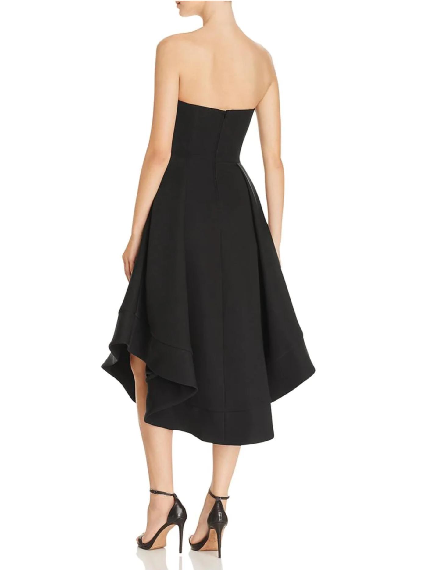 Armoire | Rent this C/meo Collective Making Waves Asymmetric Strapless Midi  Dress