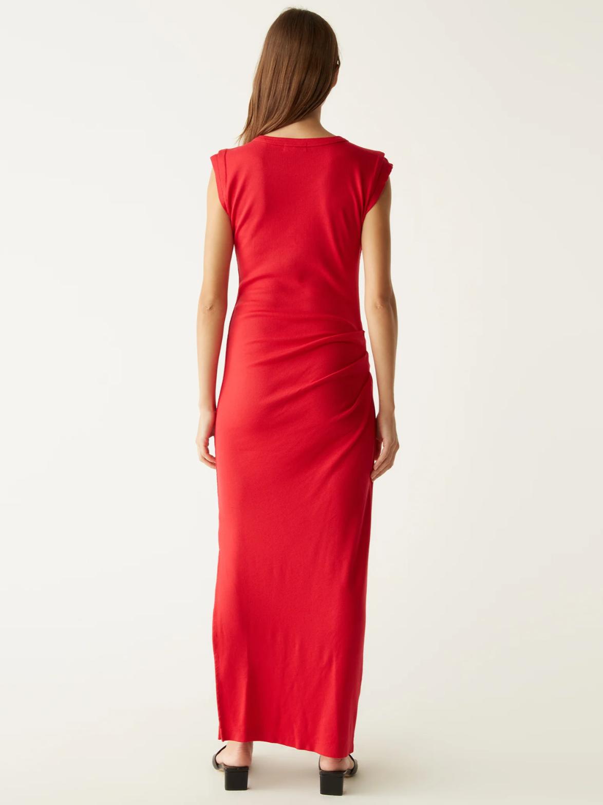chinese dress ladies Michael Stars Calliope Maxi Dress in Black