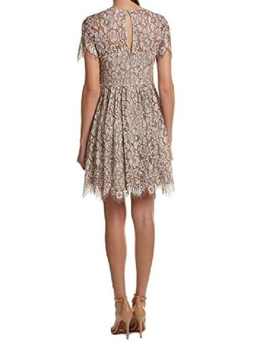 a line dress eliza j Eliza J womens Lace A-Line Dress, 12, Black