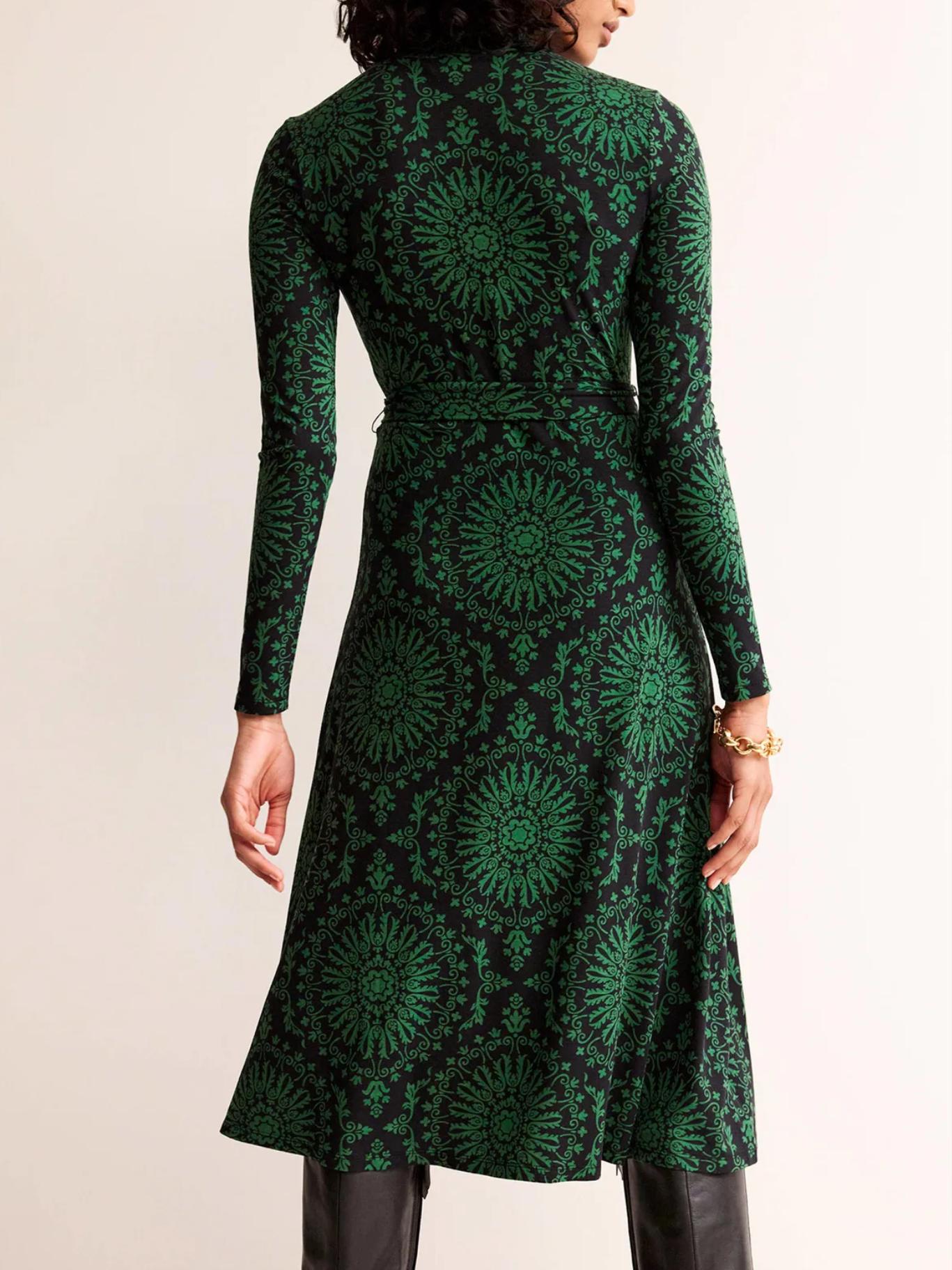 boden green lace dress Boden Women's Ellie Cotton Maxi Shirt Dress in Natural main image 1