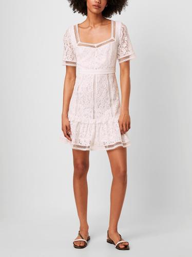 chinese dress ladies French Connection Cameron Dress in Summer White main image 0