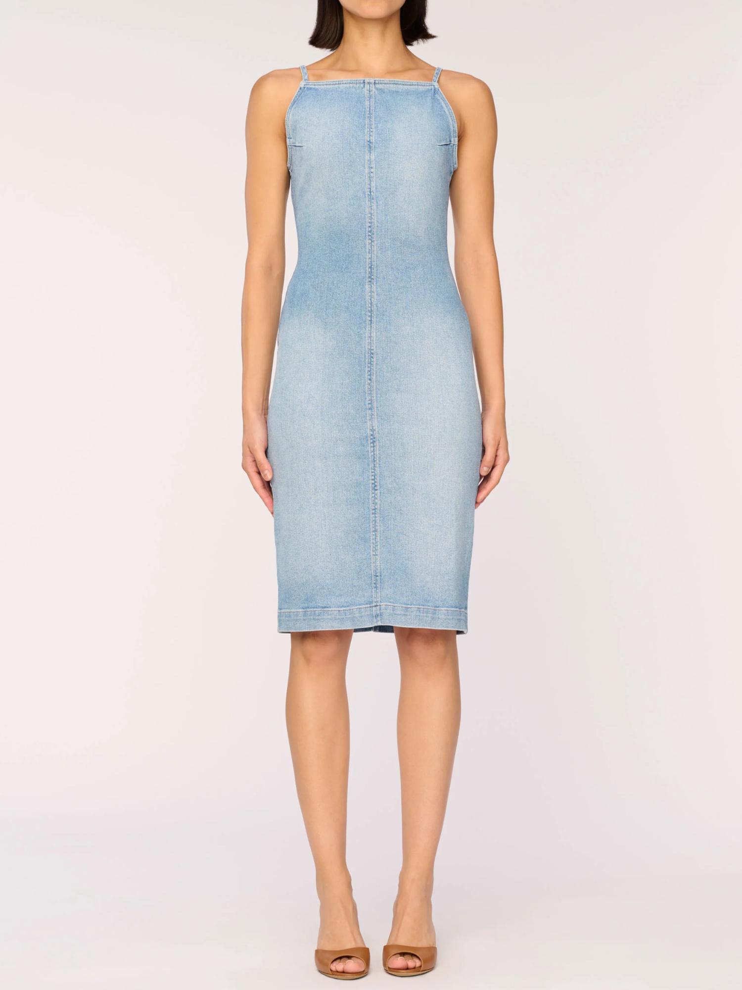 formal midi wrap dress Eda Linen Midi Wrap Dress Navy