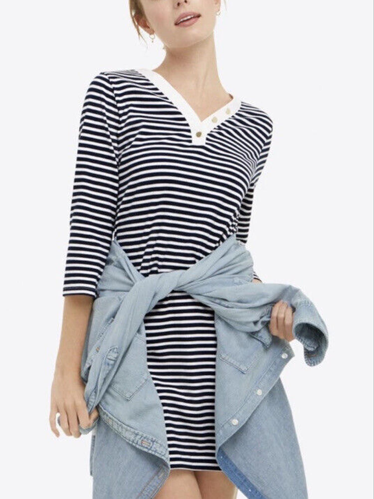 v neck cotton t shirt dress V-Neck Organic Cotton T-Shirt Dress (Women)
