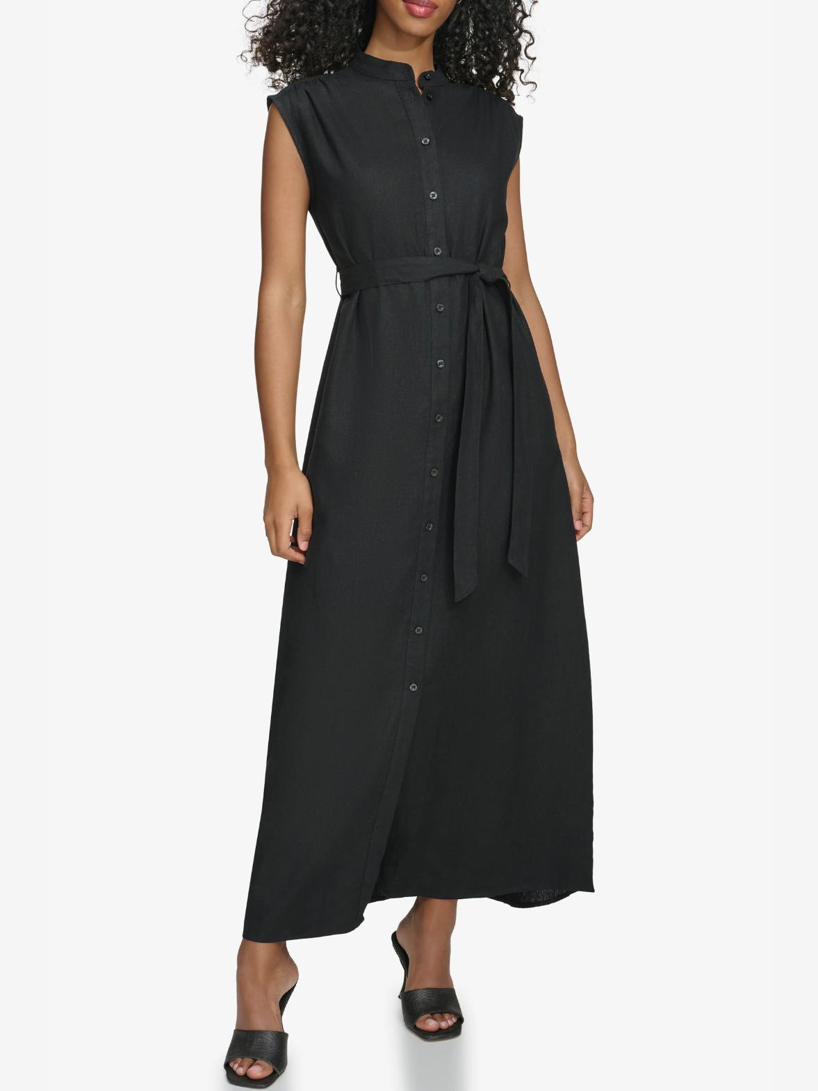 chinese dress ladies Watch Calvin Klein Women's Chiffon Sleeveless V Neck Maxi Dress on Amazon  Live